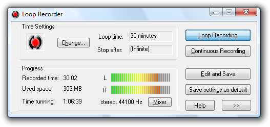 Screenshot for Loop Recorder 2.08